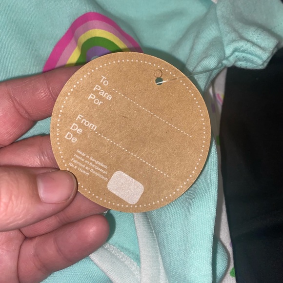 Onesie set, 3 pieces, girls onesie new with tag, original packaging. - Picture 5 of 9